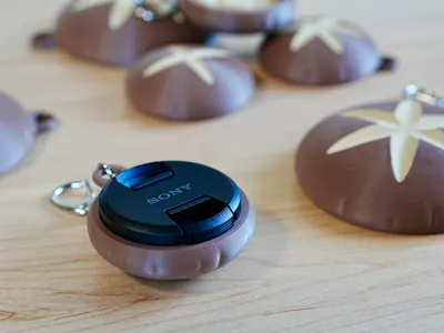 Shiitake Mushroom Lens Cap Storage Holder