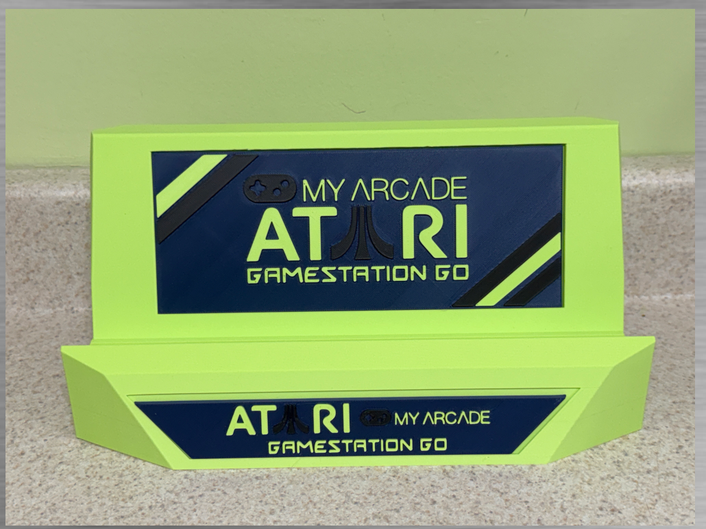 Atari Game Station Go -Display stand with Placards