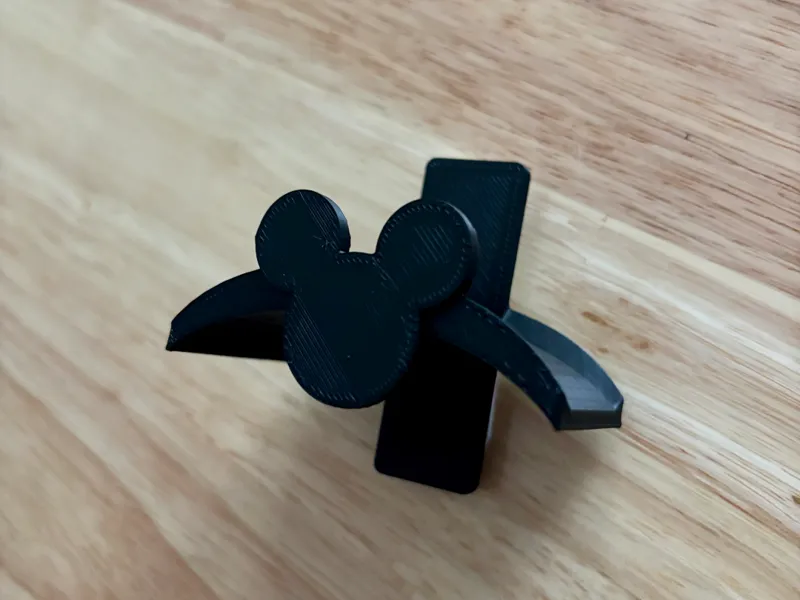 Mouse Ear Holder - Adhesive Strip Wall Mount