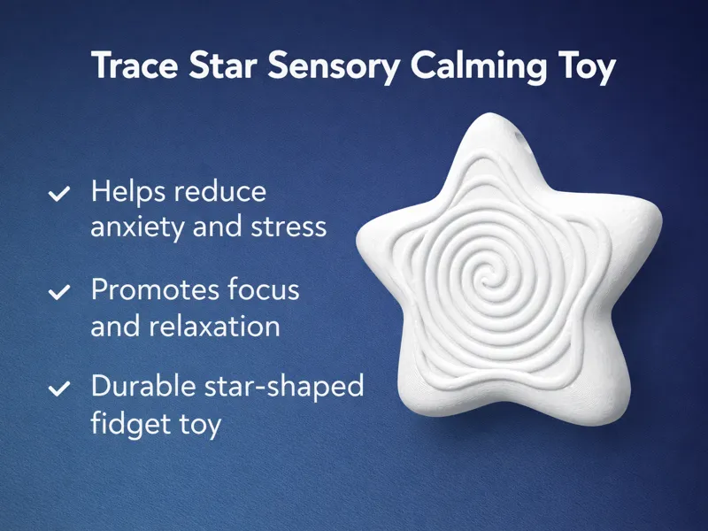 Trace Star Sensory Calming Toy