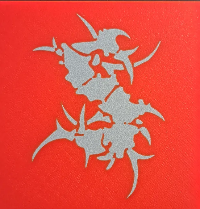 Sepultura logo coaster