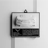 Corvette C8 Car Wall Art Rear