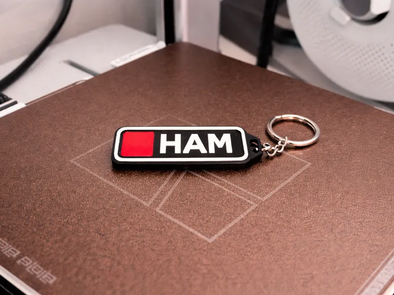 F1 Inspired Driver Tag "HAM"