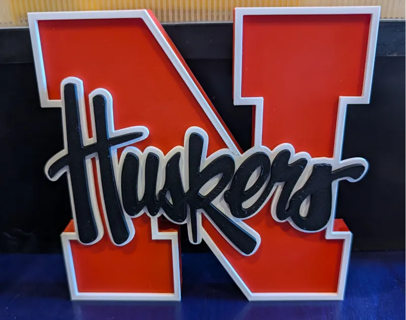 Huskers Two Part AMS Logo