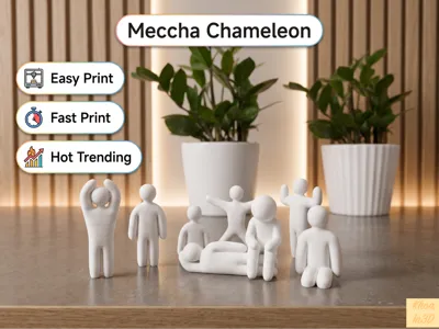 8 Basic Poses-Meccha Chameleon-Hot Trending Game