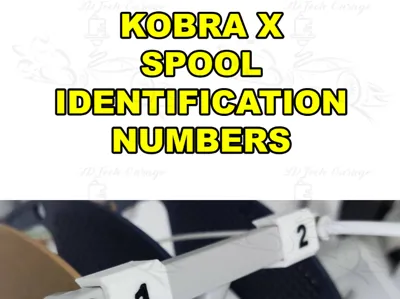 Kobra X Spool Identification Numbers