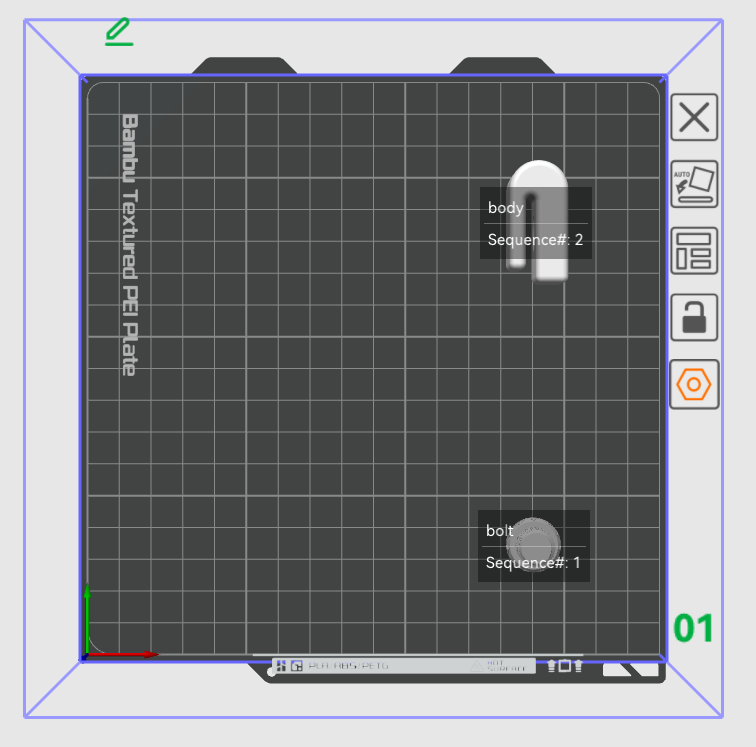 Miniatura 3 do modelo 3D Sliding window stop