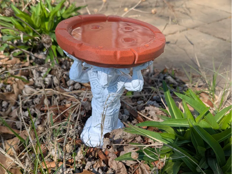 Minotaur Birdbath / Pollinator Watering Station