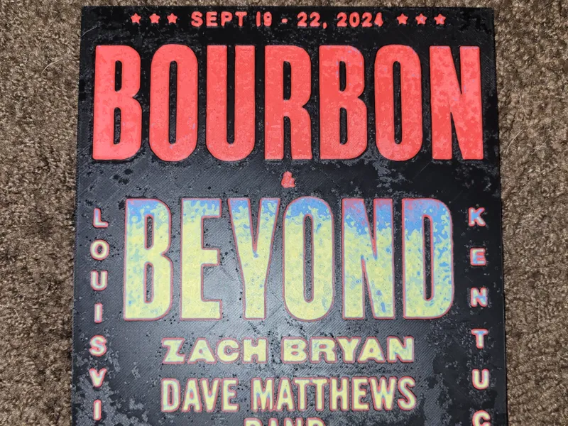 Bourbon and Beyond 2024 Poster