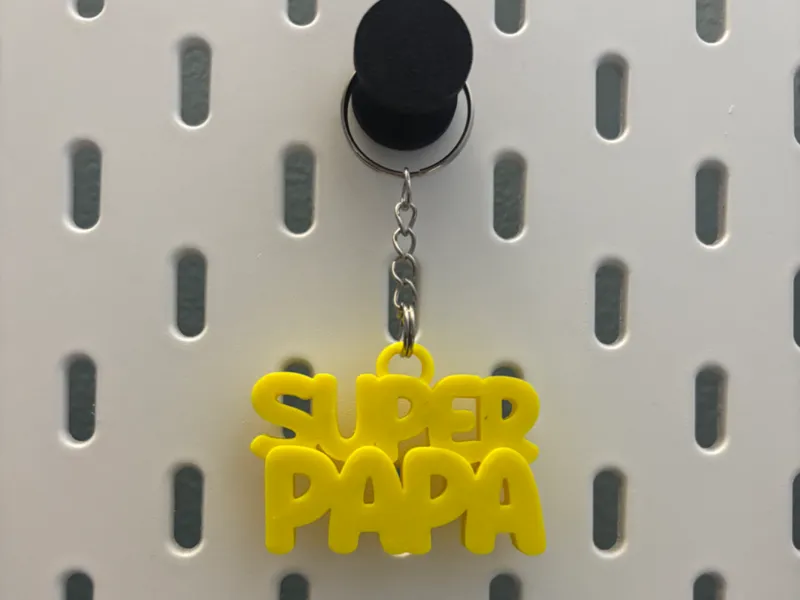 Portachiavi Super Papà