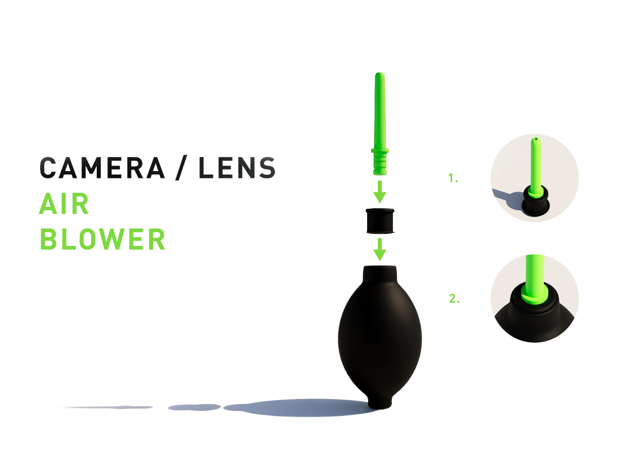 camera lens air blower