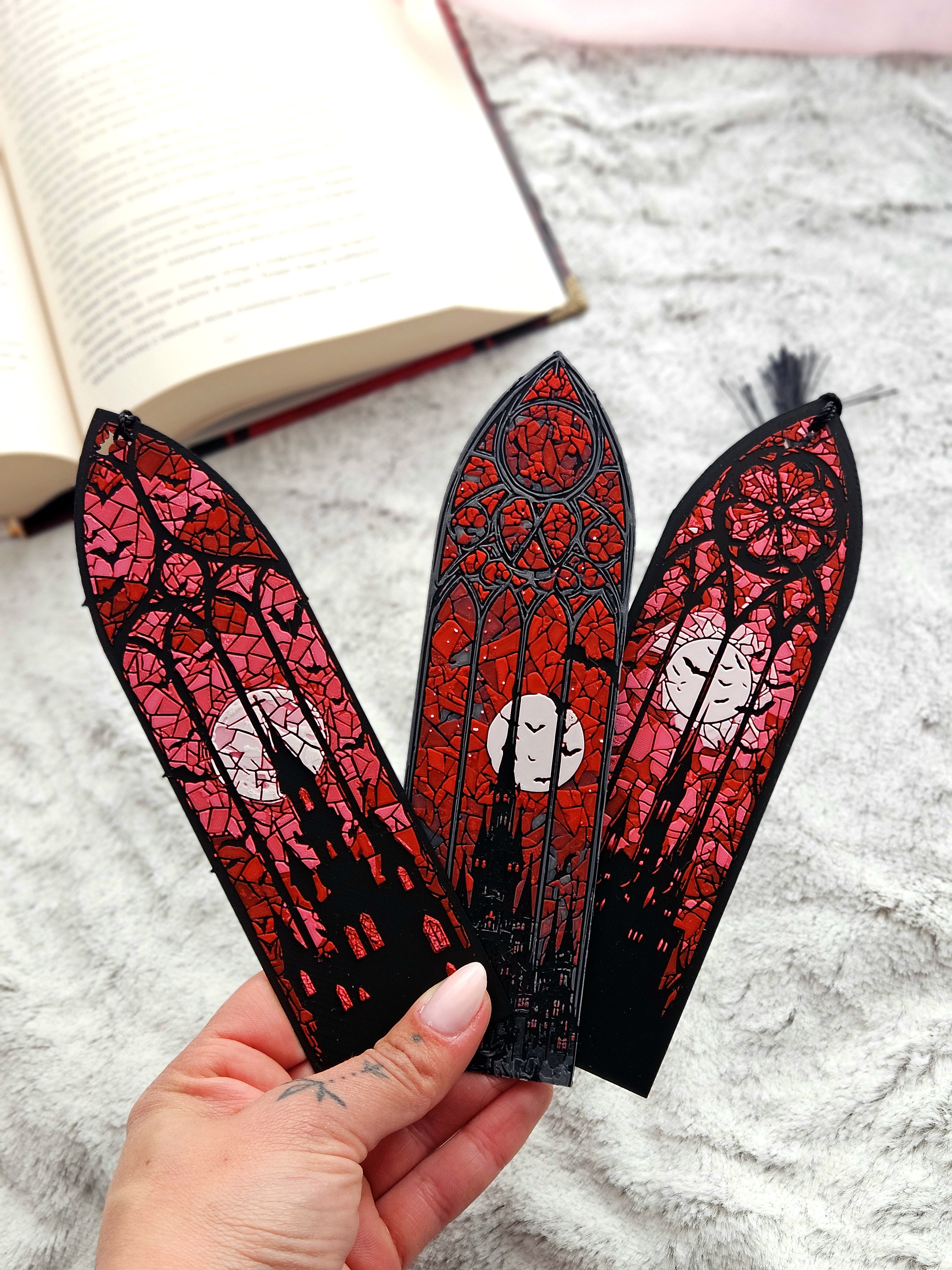 Miniatura 1 do modelo 3D Gothic Castle - Bookmarks Set