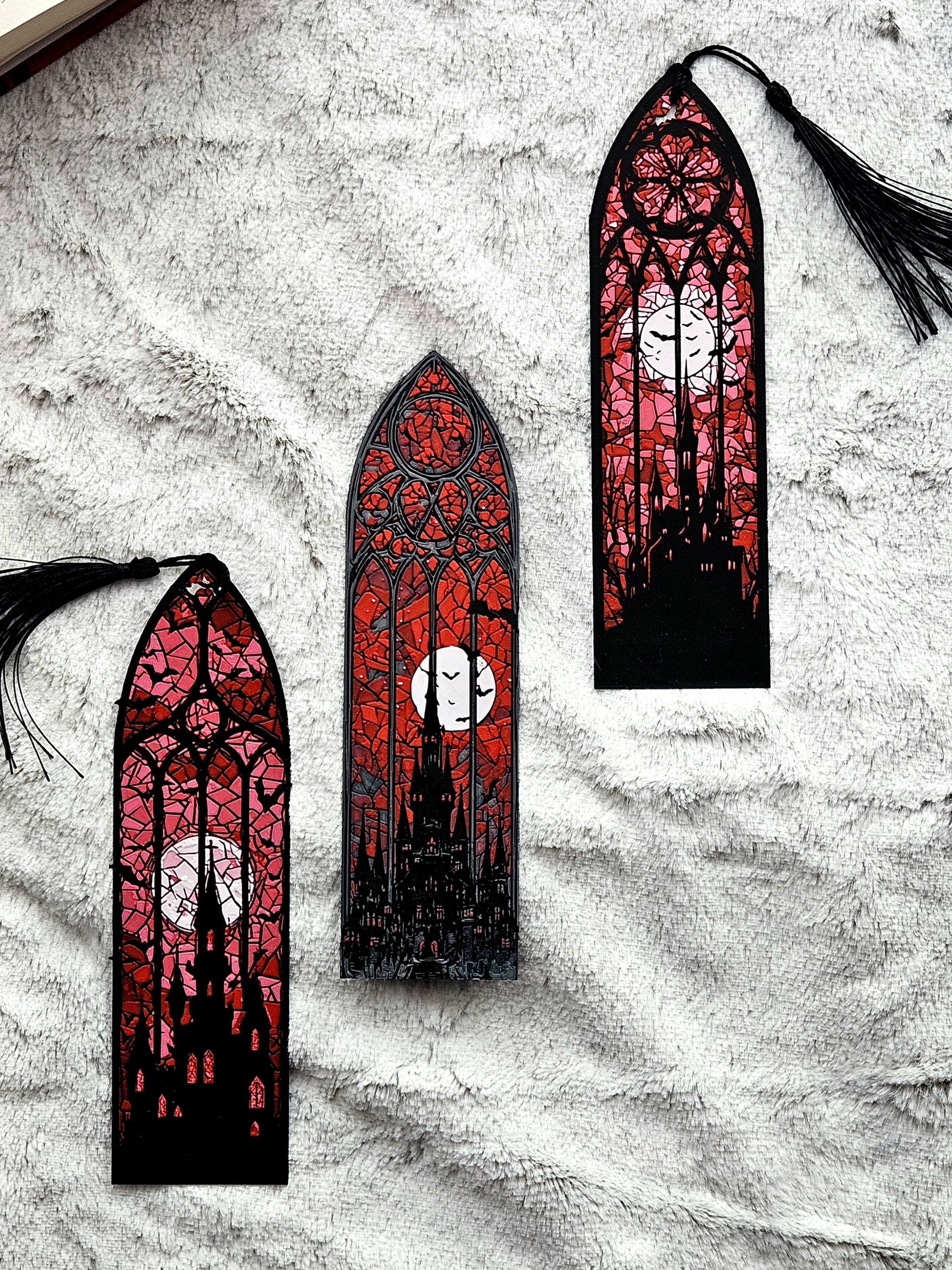 Miniatura 6 do modelo 3D Gothic Castle - Bookmarks Set