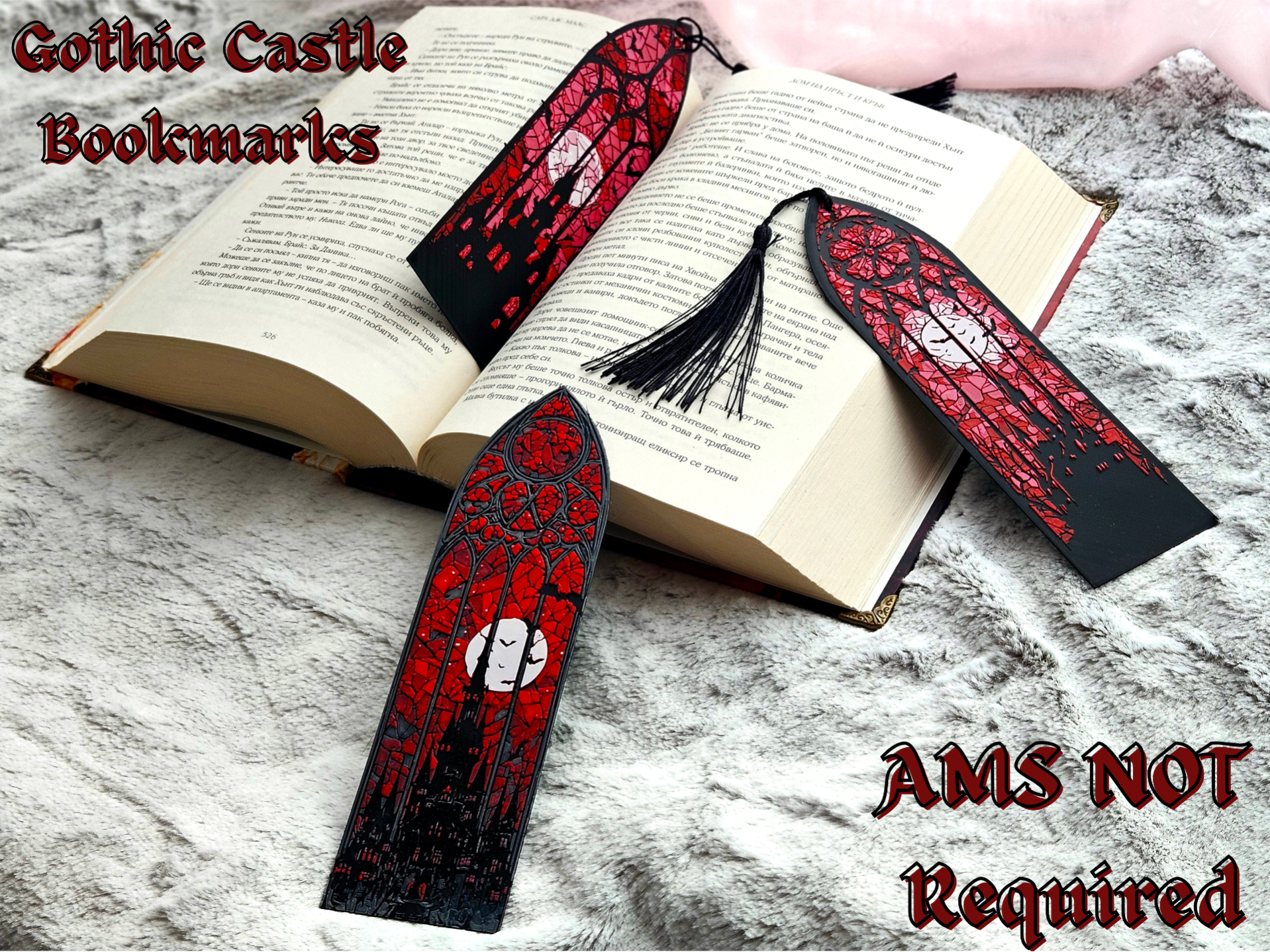 Gothic Castle - Bookmarks Set
