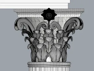 Corinthian Capital Column MarketGateMiletus(Part1)