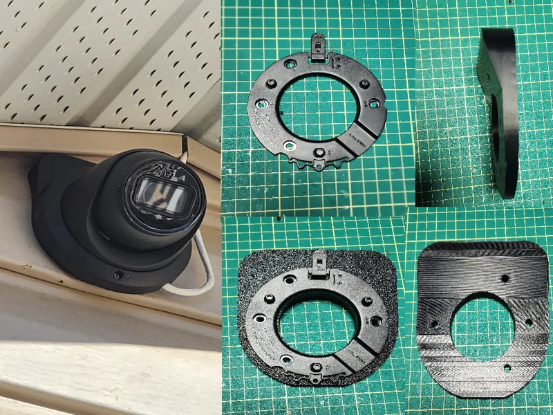 Lorex Camera Dutchlap Vinyl Siding mount adapter
