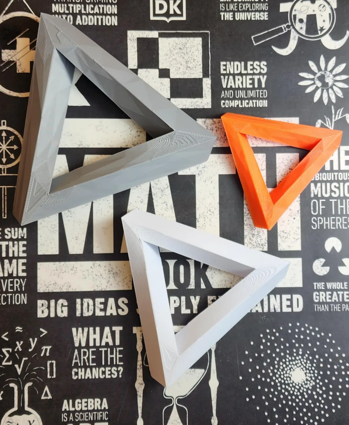 The Imposible Triangle - Penrose Triangle in 3D view 3