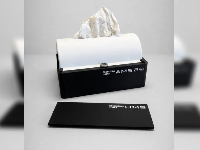 Bambulab AMS Tissue Box Tuchspender Box 3D Druck