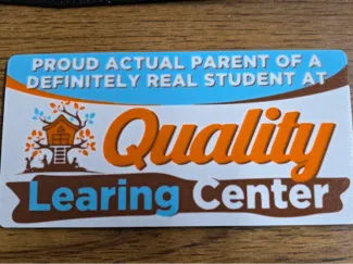 Quality Learing Center Magnetic Plate