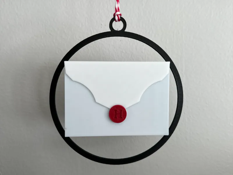 Harry Potter Hogwarts Letter Ornament
