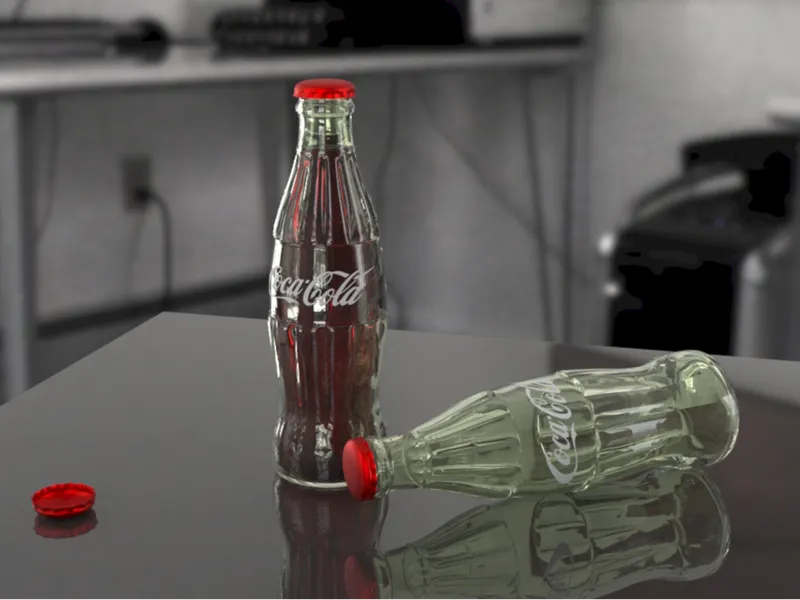 可乐瓶_Coke bottle