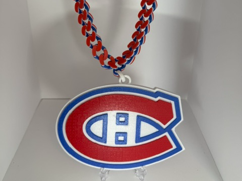 Montreal Canadians Hype chain pendant