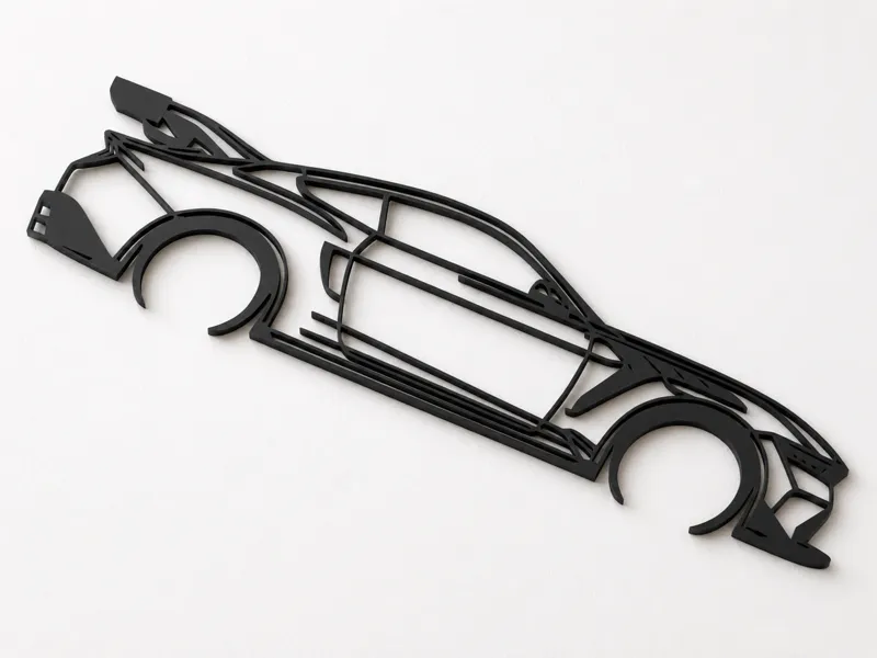 Ford Mustang GTD Wall Decor 
