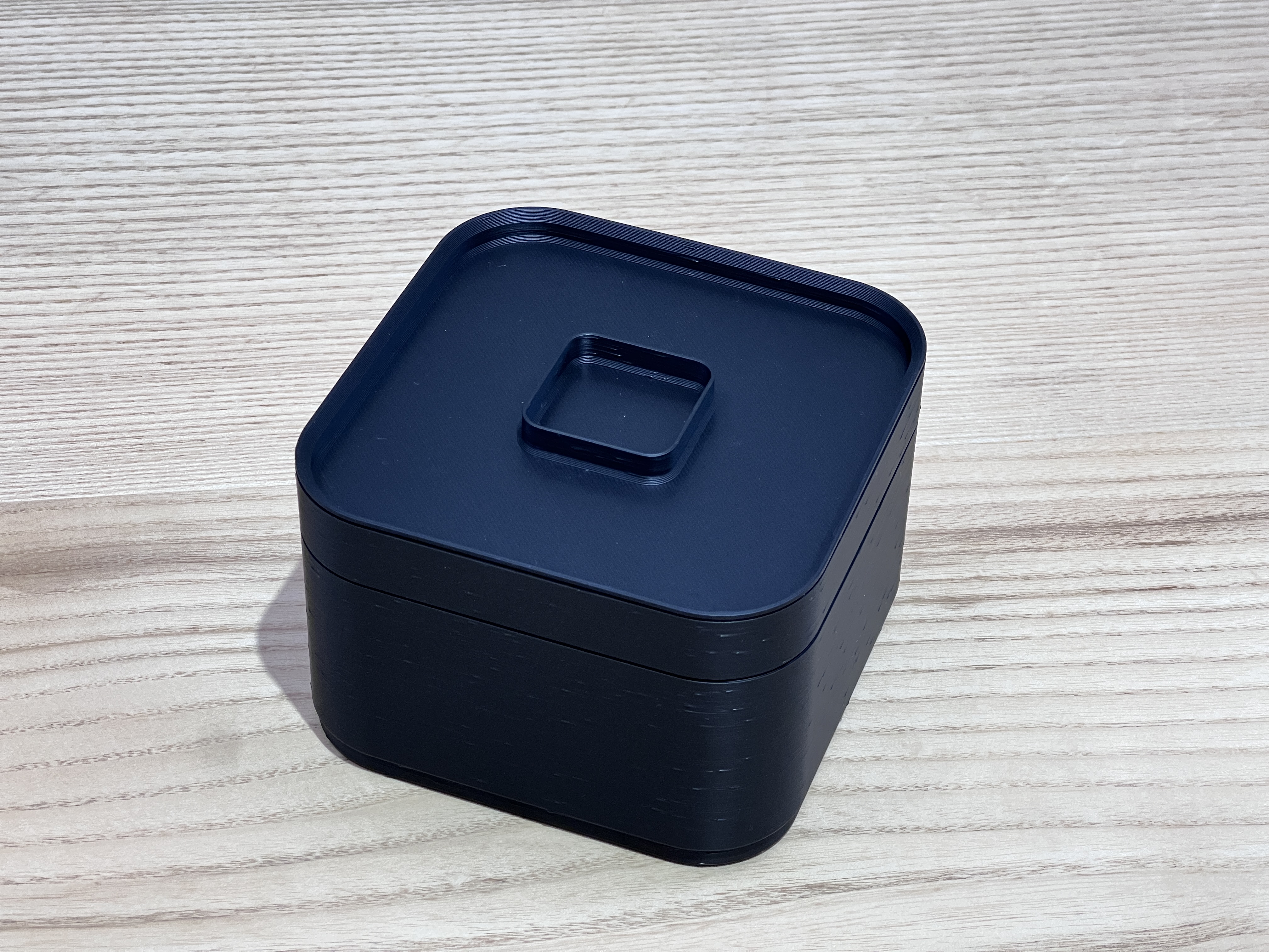 Miniatura 1 do modelo 3D 无限堆叠-super light - material saving -储物盒-零件整理盒