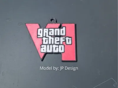 GTA VI Keychain