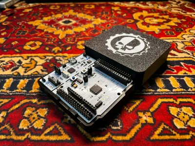 STM32 Nucleo Case with Magnetic Lid