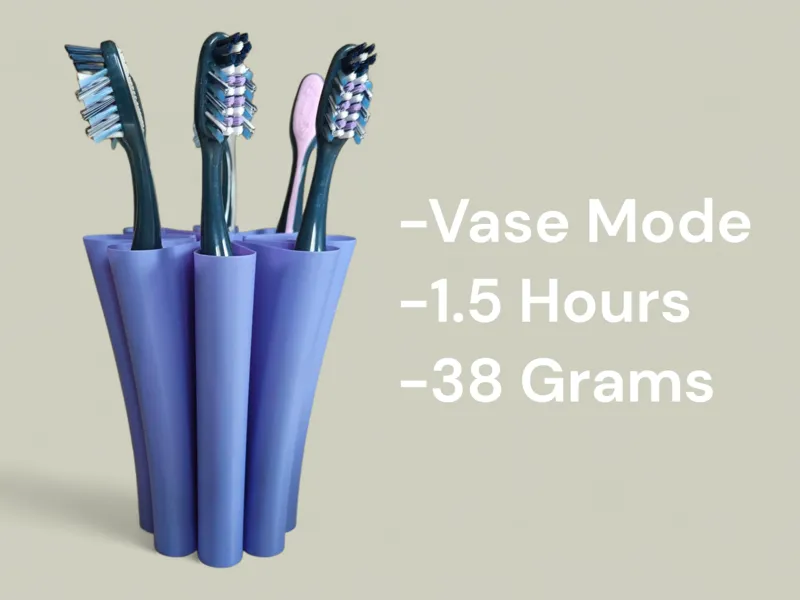 Tooth Brush Holder | Vase Mode Optimized