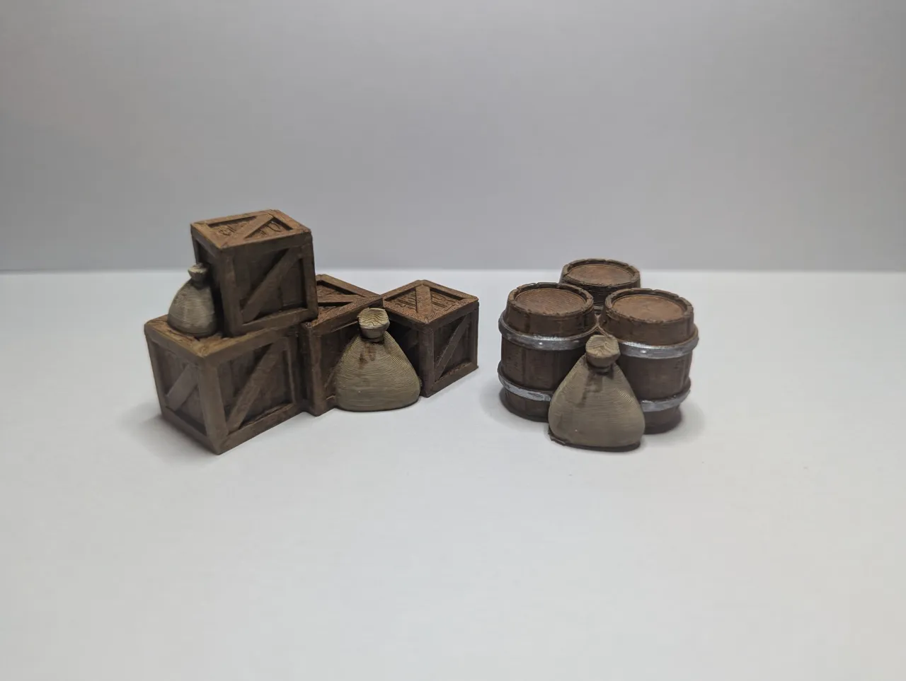 Wooden Crates and Barrels view 2