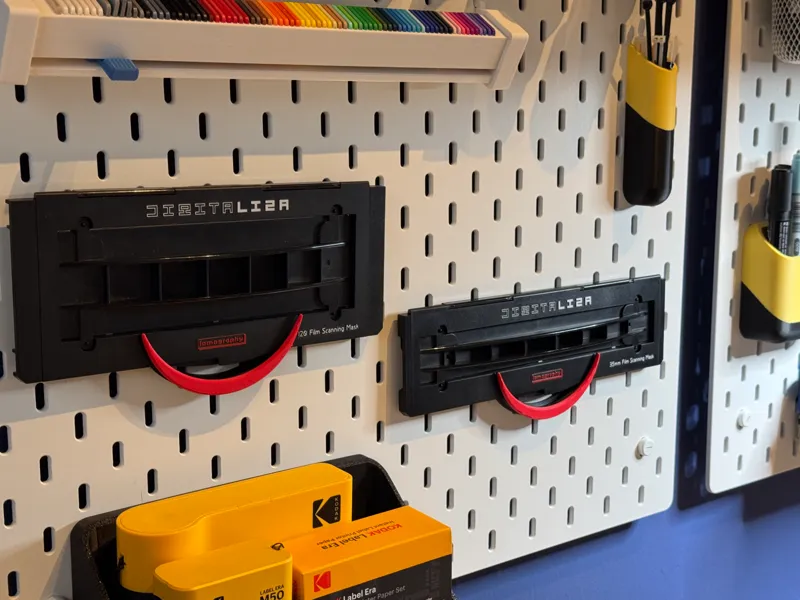 Lomography Digitaliza - Ikea Skadis Holder