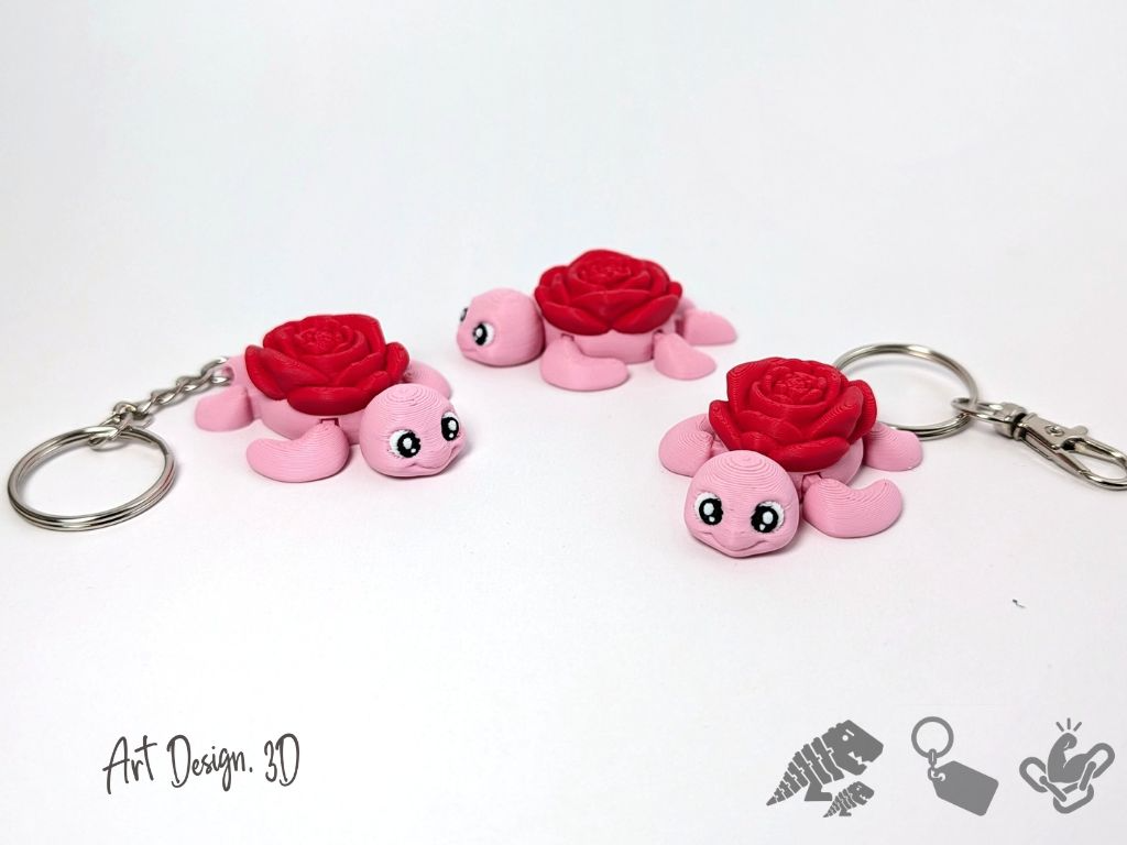 Articulated Rose Turtle - Strong Joints