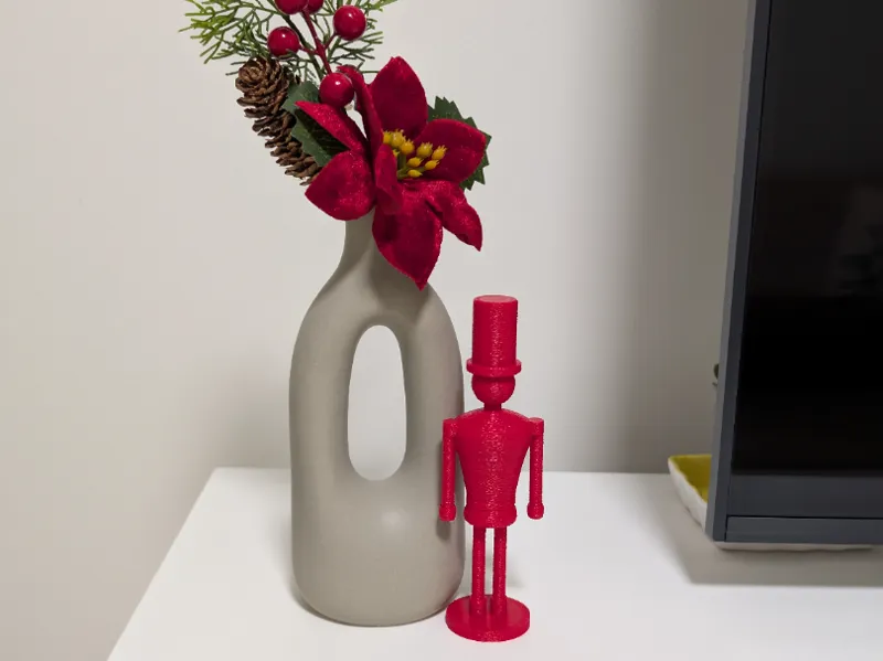 Simple Nutcracker Soldier Figurine