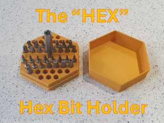 "The Hex" - Hex Bit Holder