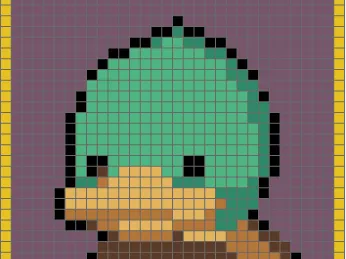 Blazing beaks duck