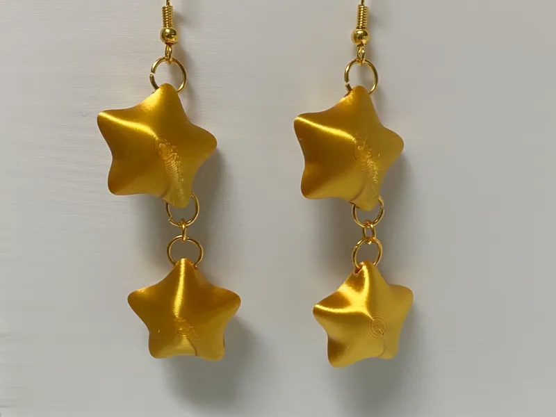 Chunky Star Earrings