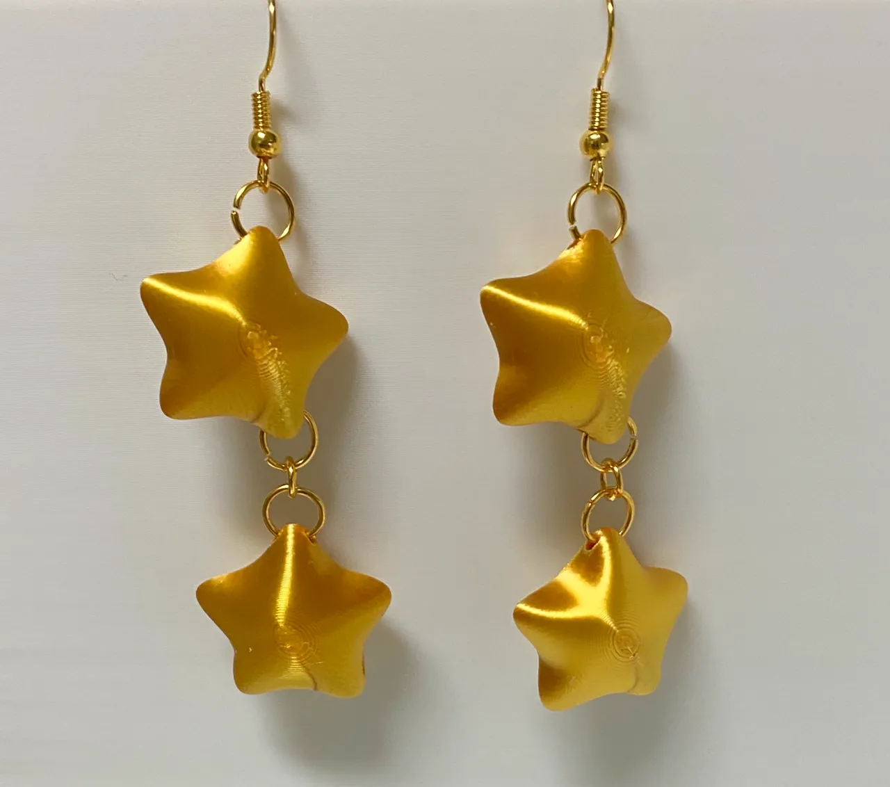 Chunky Star Earrings view 4