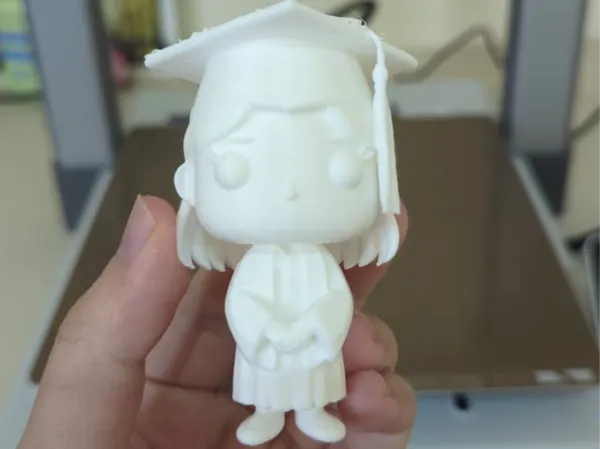 Figurine style Funko Pop - Remise de diplôme