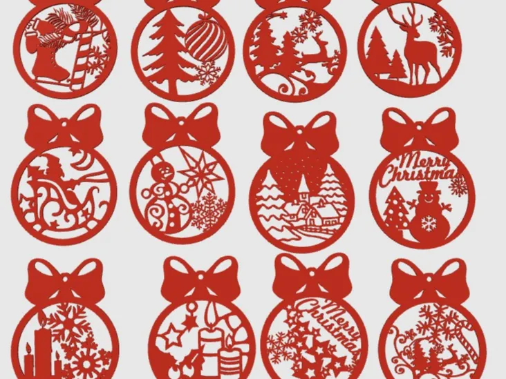 Boule de Noël Pack de 12