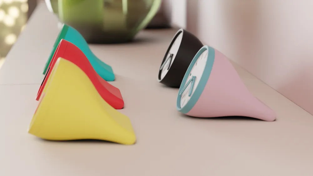 Modern Desktop Clock Desktop Clock. Modular Modern Small Clock Kit by Abstractia Design ...