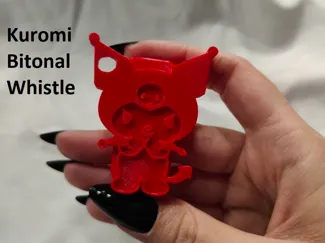 Kuromi inspired bitonal whistle