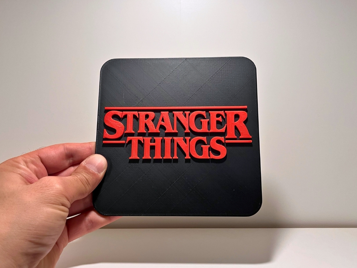 Pop Culture Fandom Logo Plate | Stranger Things