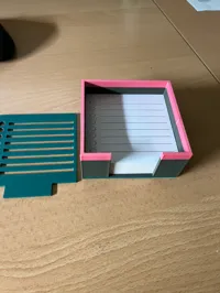 Boîte et gabarits pour notes à faire — photo 2