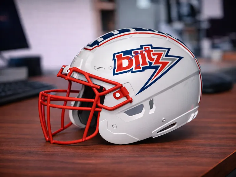 USFL - Chicago Blitz Football Helmet