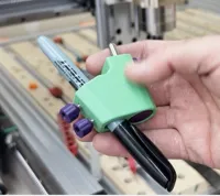 Pen Plotter - 6mm Dowel - Dual Colour