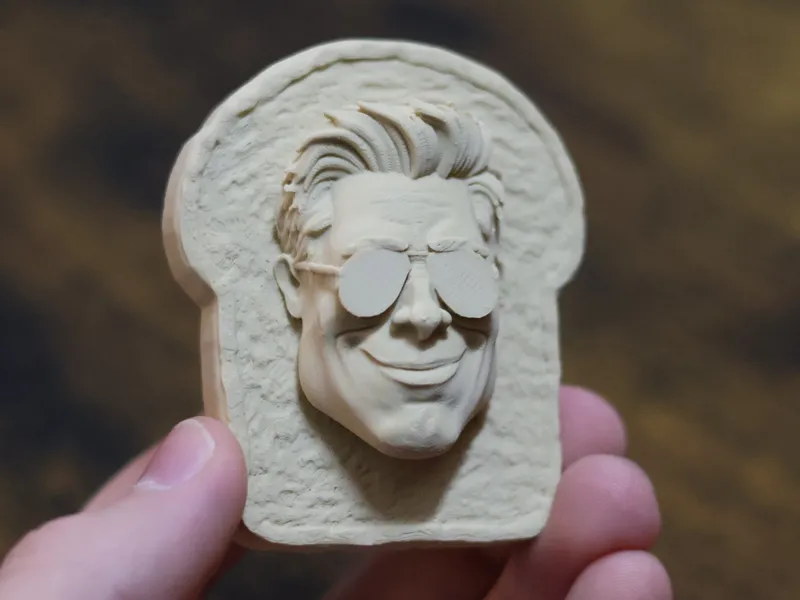 Brad "Bread" Pitt Magnet/Ornament