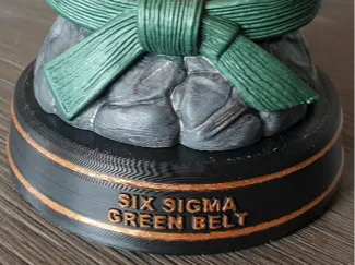 Six Sigma Skulptur