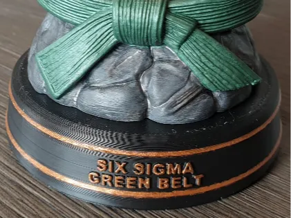 Six Sigma Skulptur